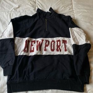 Brandy Melville Newport Quarter Zip